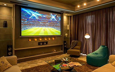 Удобная мебель для просмотра футбола