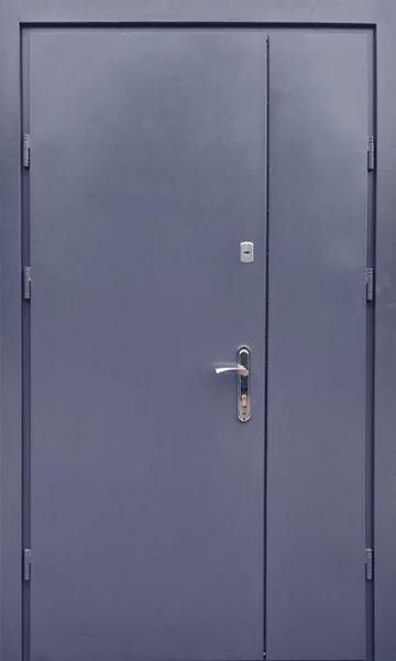 Двери тамбурные Технические 1200 мм серые